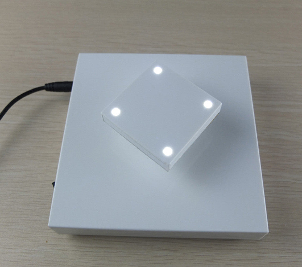 Decorative Showcase Stand Featuring Cordless Induction LED