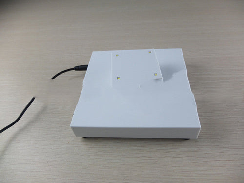 Decorative Showcase Stand Featuring Cordless Induction LED