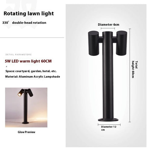 Adjustable Outdoor Lawn Light