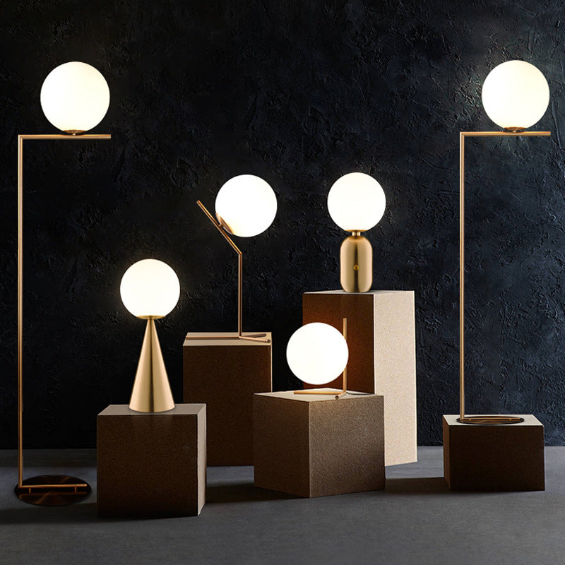 Scandinavian Contemporary Vertical Bedside Nightstand Light