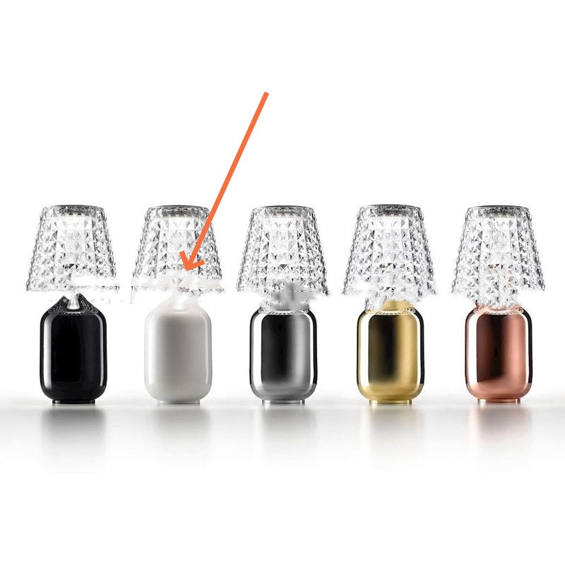 Chic Comfortable Italian Designer Mosaic Nightstand Light for Living