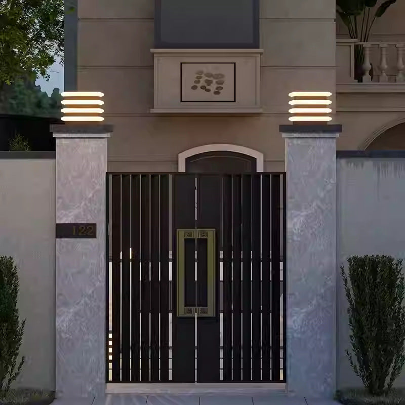 Sunshine Post Light Exterior Water-Resistant Wall Fixture