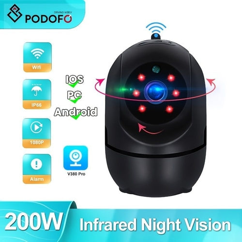 NEW HD 1080P WiFi Smart Net Night Vision Camera 350¡ã Wireless WiFi IP