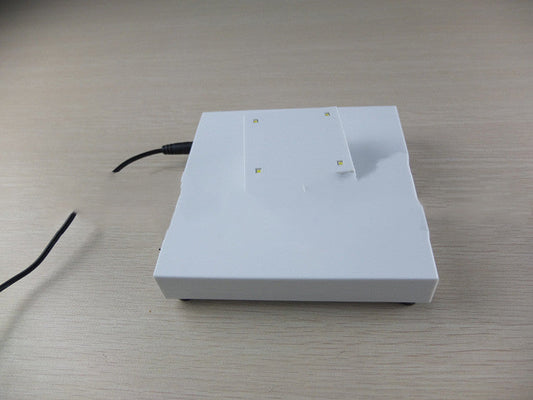 Decorative Showcase Stand Featuring Cordless Induction LED