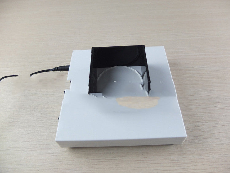 Decorative Showcase Stand Featuring Cordless Induction LED