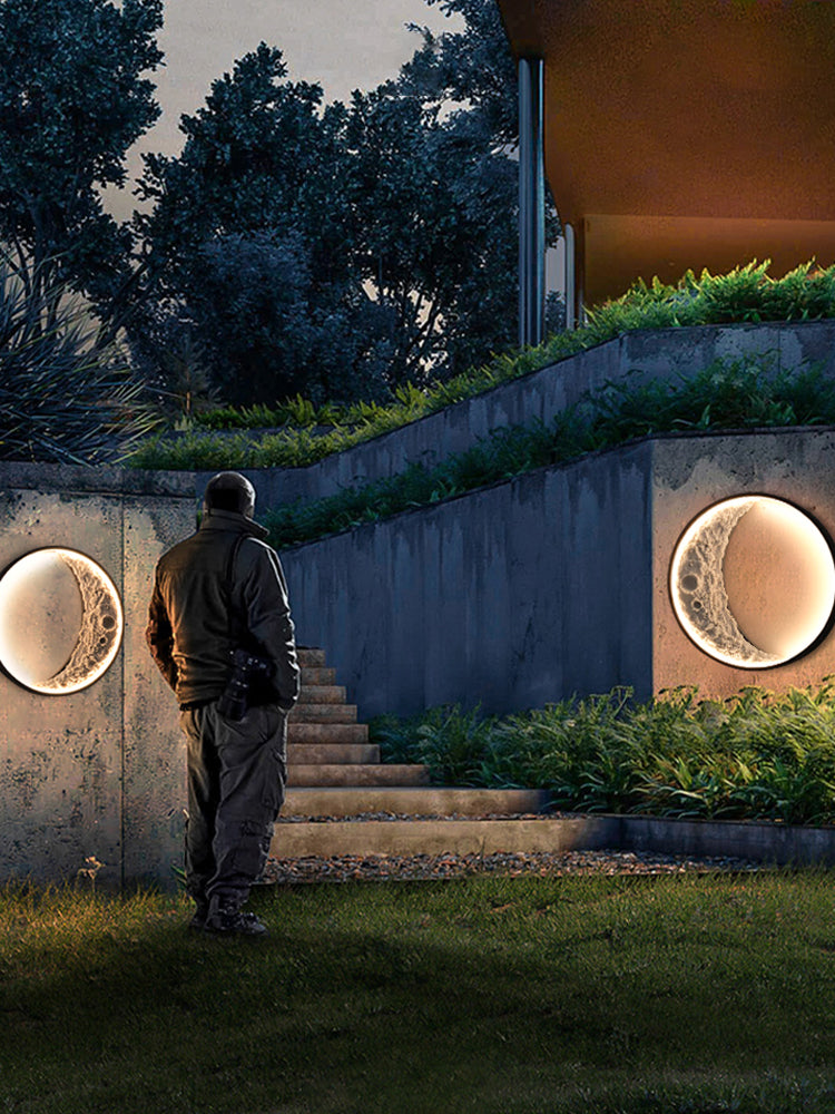 Modern Indoor Outdoor Patio Garden Wall Light Design