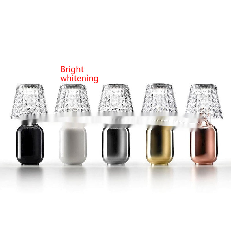 Chic Lounge Bedside Light Elegant Italian Artisan Mosaic Accent Lamp