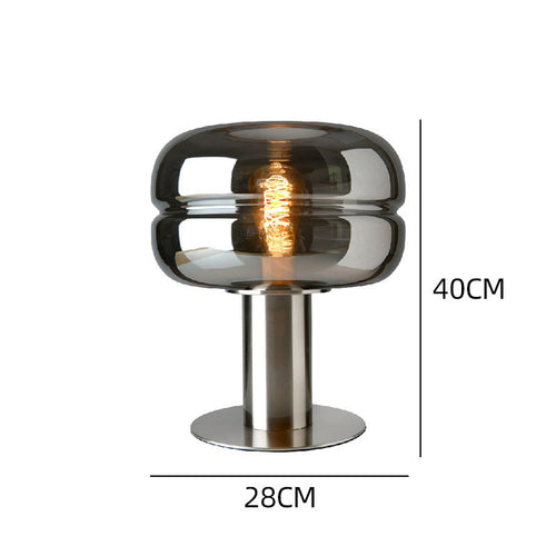 Contemporary Simple Glass Lounge Compact Side Light