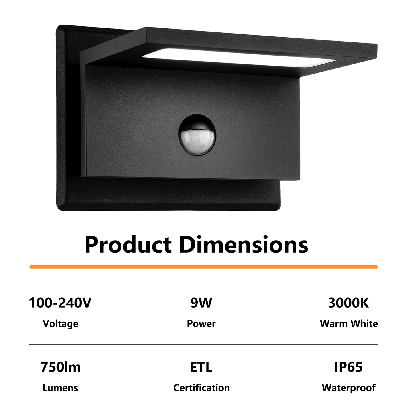 Inowel Wall Light Outdoor LED Wall Mount Lamp Modern Wall Mount Sconce